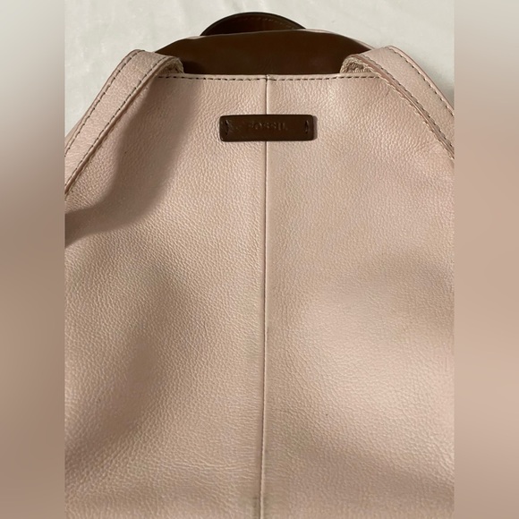 COPY - Fossil Felicity leather backpack pale pink with studs - Picture 6 of 16